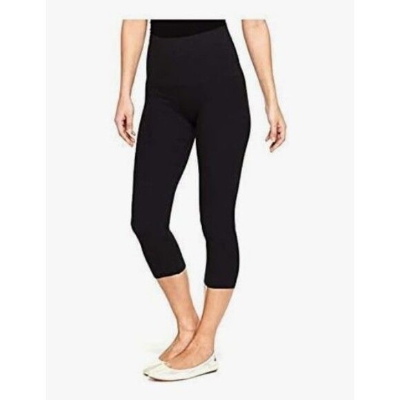 SPANX Star Power Tout & About Capri Shaping Legging Black Size M Seamless - Picture 4 of 4